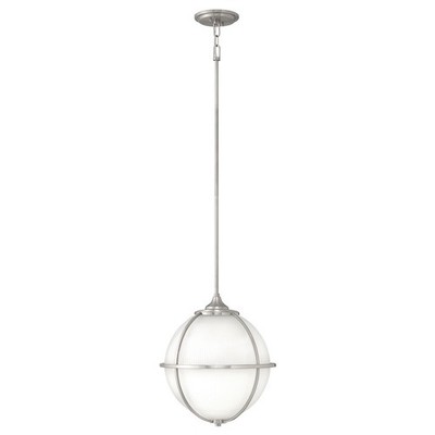 Hinkley Lighting Odeon 3 Light Pendant Pendant, Brushed Nickel - 4744BN