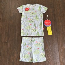 Magnetic Me A Putt Above Two Piece Pj Set Short Sleeve Shorts 9-12m NWT Golf