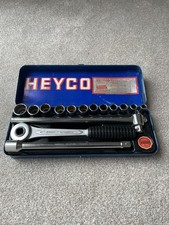 Vintage Heyco Socket Set No 70-55 - Made In Germany - Excellent Condition 