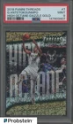 2018 Panini Threads High Octane Dazzle Gold #7 Giannis Antetokounmpo 8/10 PSA 9