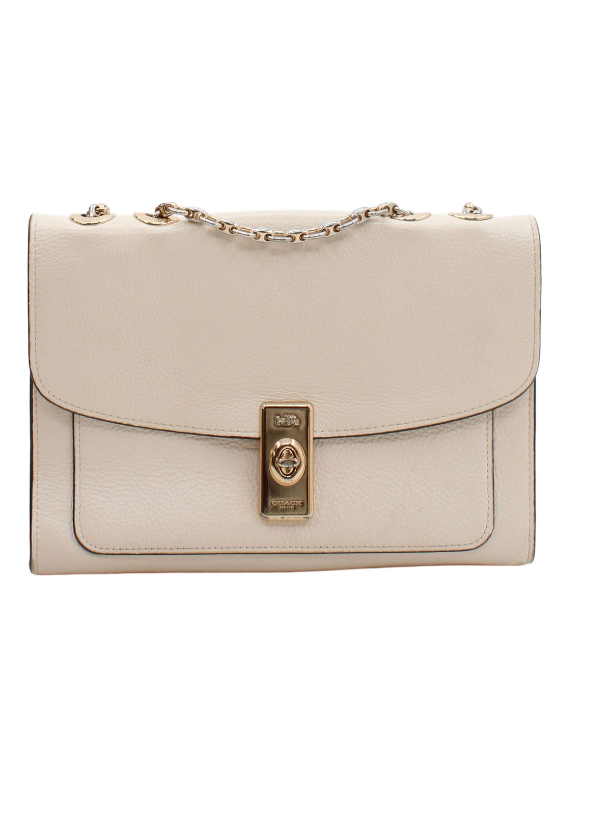 Borsa Coach donna panna 100% altra tracolla