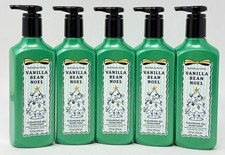 5 NEW BATH  BODY WORKS VANILLA BEAN NOEL CLEANSING GEL HAND SOAP WASH 8 OZ PUMP