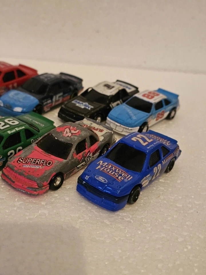 Lote de 10 coches Nascar años 80/90 1/64 diecast conductores como Cole Trickle, Sterling Marlin Foto 2 de 4