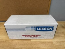 Leeson 1/4 HP Electric Motor Model: CM38T34NZ6A Cat. No. M1140143.00