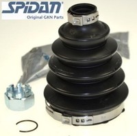 Spidan 23045 Faltenbalgsatz FüR Antriebswelle Achsmanschette Set Satz FüR Opel