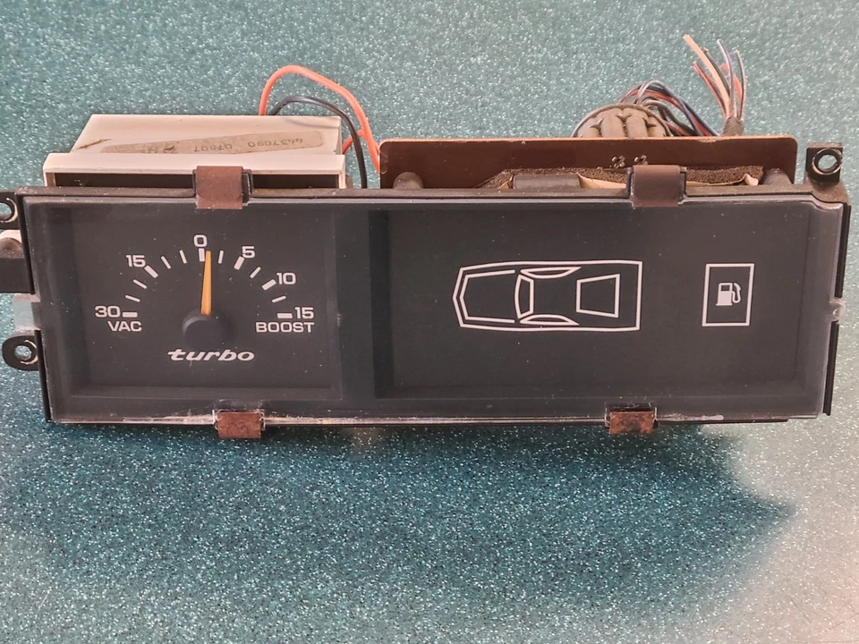 87 88 Dodge Daytona Chrysler Laser Turbo Boost Gauge Cluster centro de información Foto 2 de 4