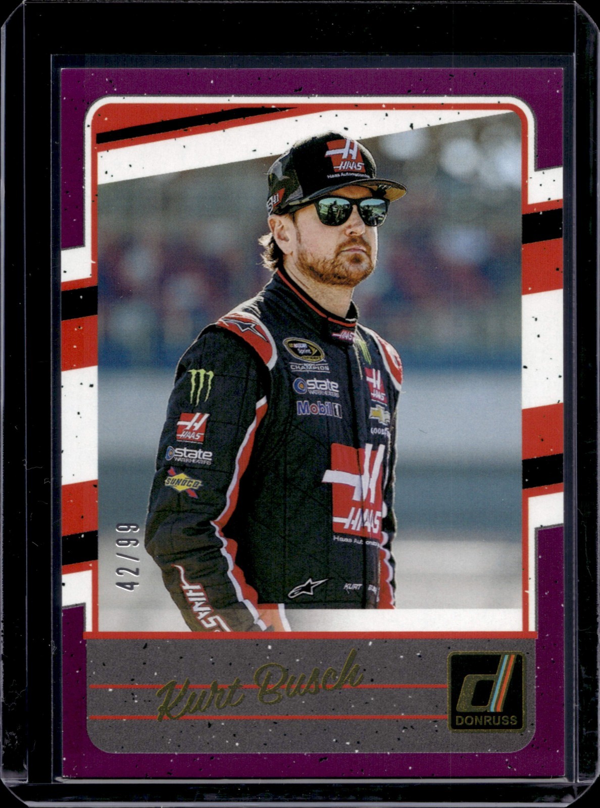Kurt Busch #145 Racing Cards 2026 Panini Donruss NASCAR trading card — raw and PSA graded price guide