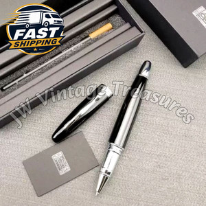 Rolls Royce The Collection Gloss Black Rollerball Pen Rare Luxury Executive BID