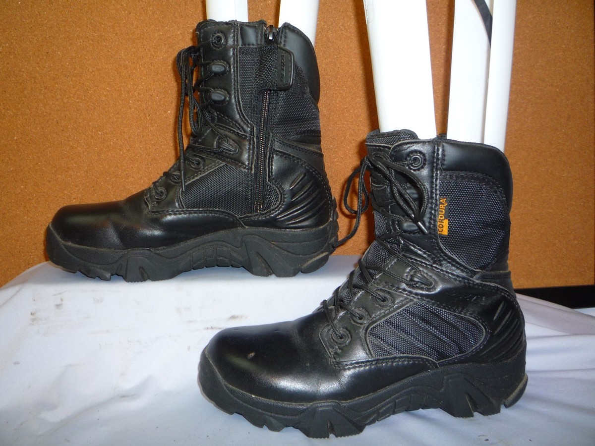 Delta Cordura Black Tactical Boots Size Men display picture 1