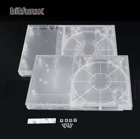 Playstation 2 Slim PS2 Full Replacement Console Shell Housing Transparent Clear