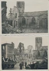 German Soldiers in Ruined Town Center / Probably Recognizable June 40!