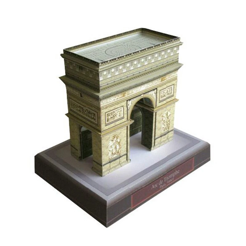 Modelli 3D Edifici Famosi e Luoghi di interesse Architettura Repliche Puzzle- - Immagine 4 di 4