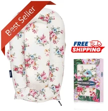 Baby Lounger Cover for Dockatot Deluxe + | 100% Cotton Hypoallergenic Rose