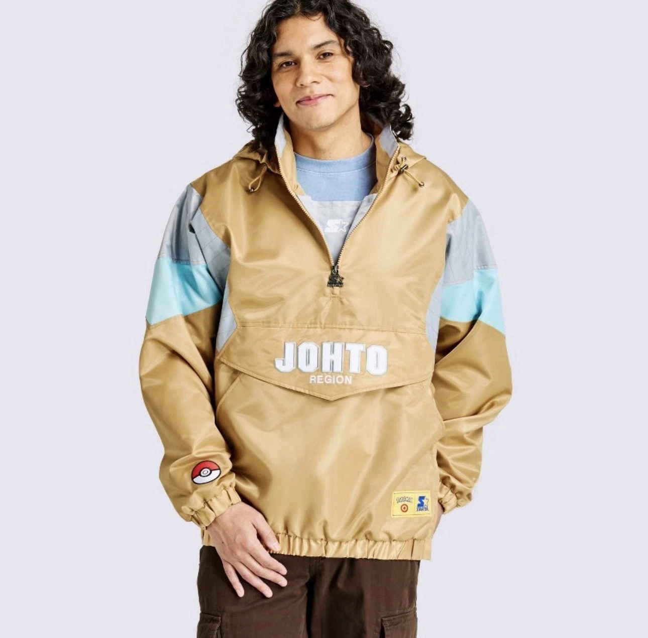 Pokémon x Target Started Pullover Jacket JOHTO SIZE XL⚡️CONFIRMED ORDER ⚡️