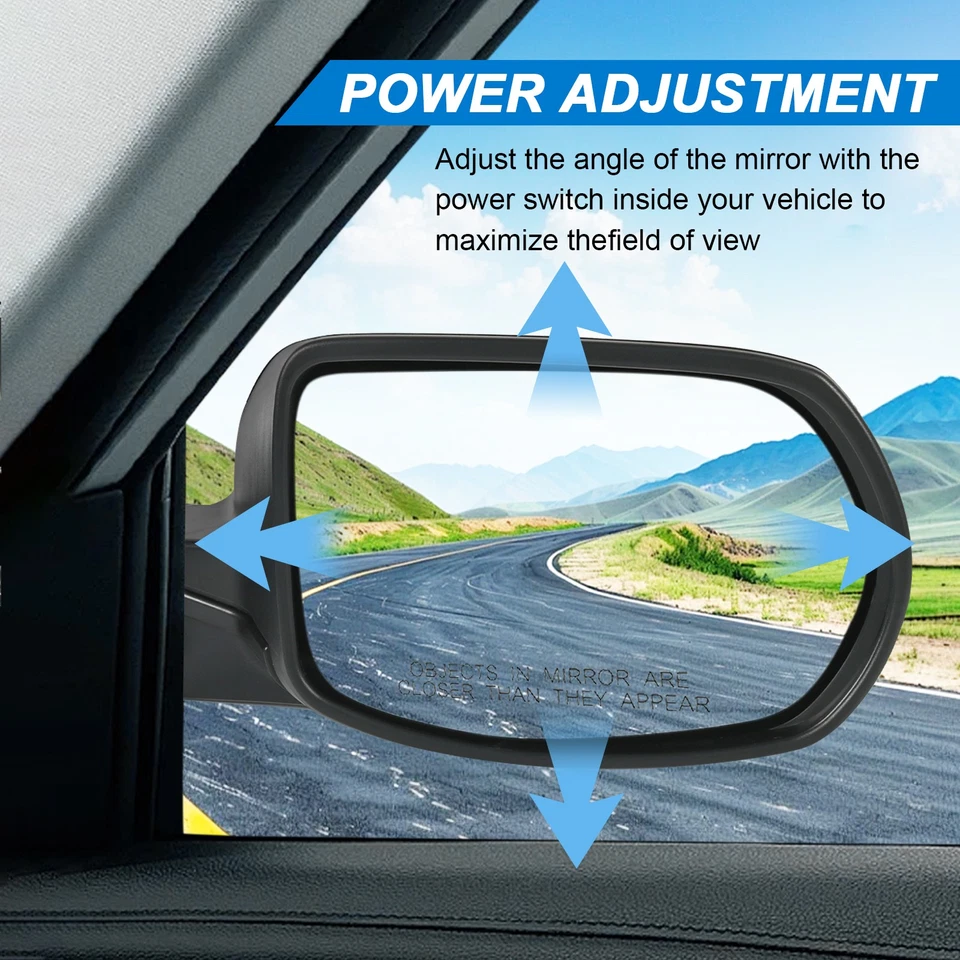 Espejos retrovisores eléctricos laterales para pasajero Honda CR-V CRV 2017-2022 76208TLCA01-PFM Foto 2 de 4