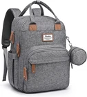 Diaper Bag Backpack-Multifunction Travel Baby Diaper Bag w/ Changing Pad-Insulat