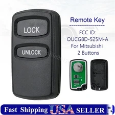 Replacement For 2002-2007 Mitsubishi Lancer Evo Remote Key Fob OUCG8D-525M-A