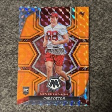 2022 Panini Mosaic - CADE OTTON RC #361 - Reactive Orange Prizm - Rookie Card. rookie card picture