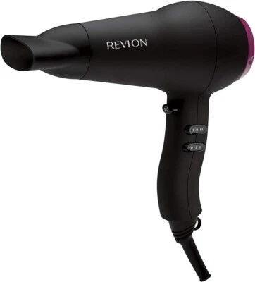 Revlon Rvdr5823uk Powerful 2000w Compact And Lightweight Hair Dryer Black - New