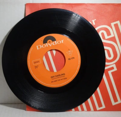 JOY AND THE HIT KIDS - Oh! Darling (Beatles CV) 👉7" Single Polydor GER 1969 - Bild 1 von 3
