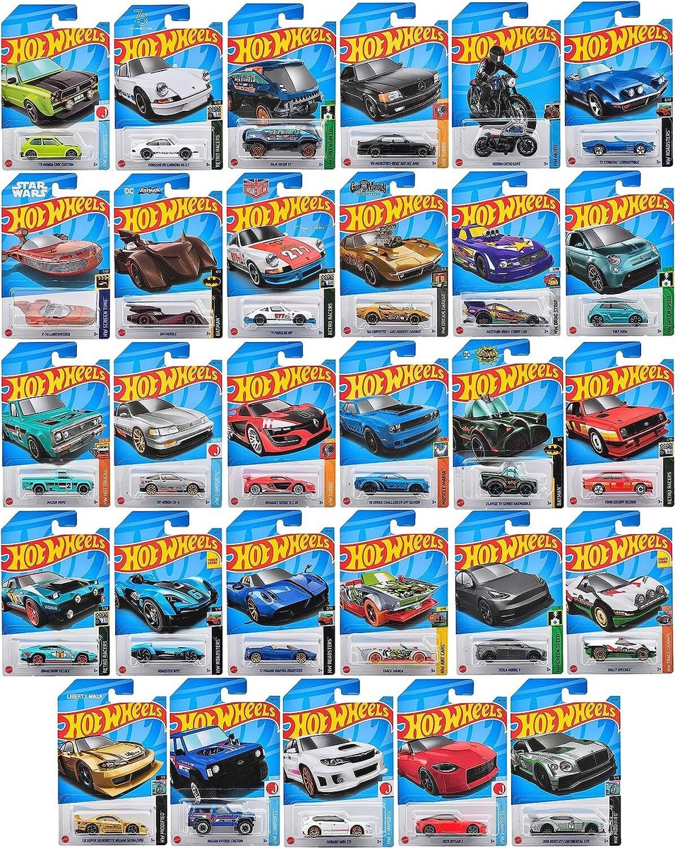 NEW MATTEL Hot Wheels Basic Car Assort 36 Miniture Cars BOX C4982