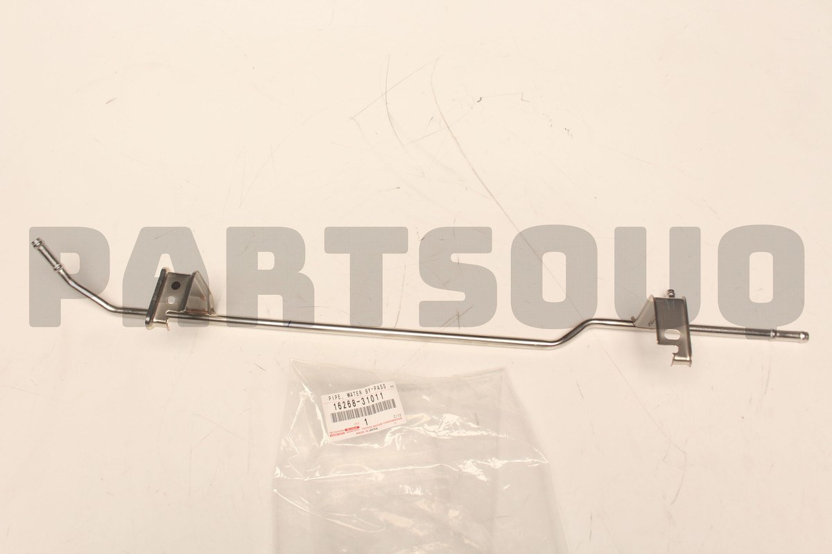 1626831011 Genuine Toyota PIPE, WATER BY-PASS, NO.1 16268 1626831011 Genuine Toyota PIPE, WATER BY-PASS, NO.1 16268