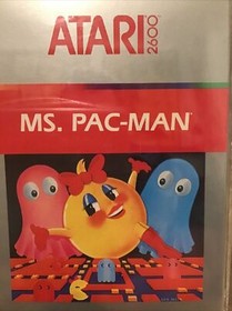SEALED Ms. Pac-Man WATA 8.5 A+ for Atari 2600, 1988 Vintage Rare Not CGC VGA