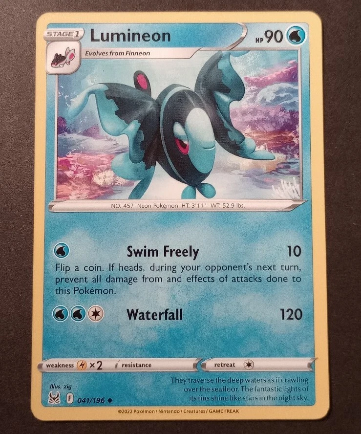 Lumineon Pokmon TCG Cards for sale | eBay