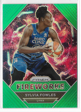 2021 Prizm WNBA Fireworks Green #4 Sylvia Fowles Minnesota Lynx LSU