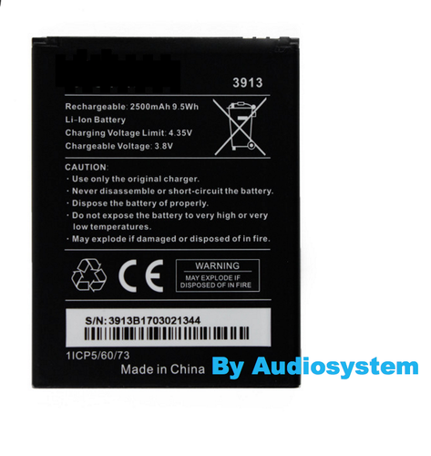 Batterie De Remplacement Pour Smartphones Wiko - Modèle 2500mAh, Compatible Avec Pulp, Robby, Lenny, Harry
