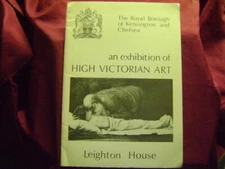 (exhibition catalogue) Barnes, Melvyn. An Exhibition of High Victorian Art. In C