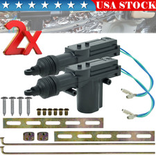 2pcs Universal 2 Wires 12v Car Auto Motor Heavy Duty Power Door Lock Actuator