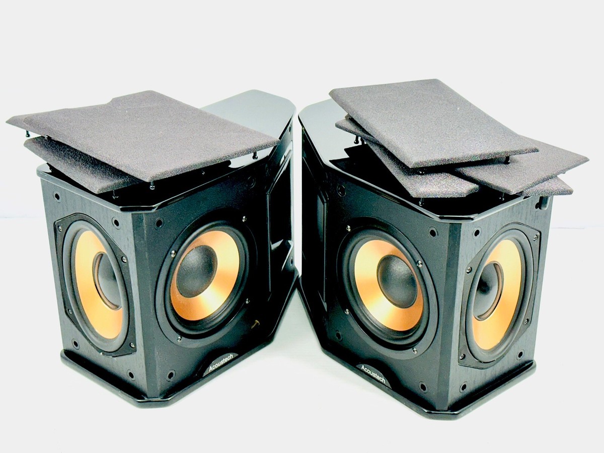 Bic acoustech Ht63 Pair Book Shelf Speakers Left And Right Both