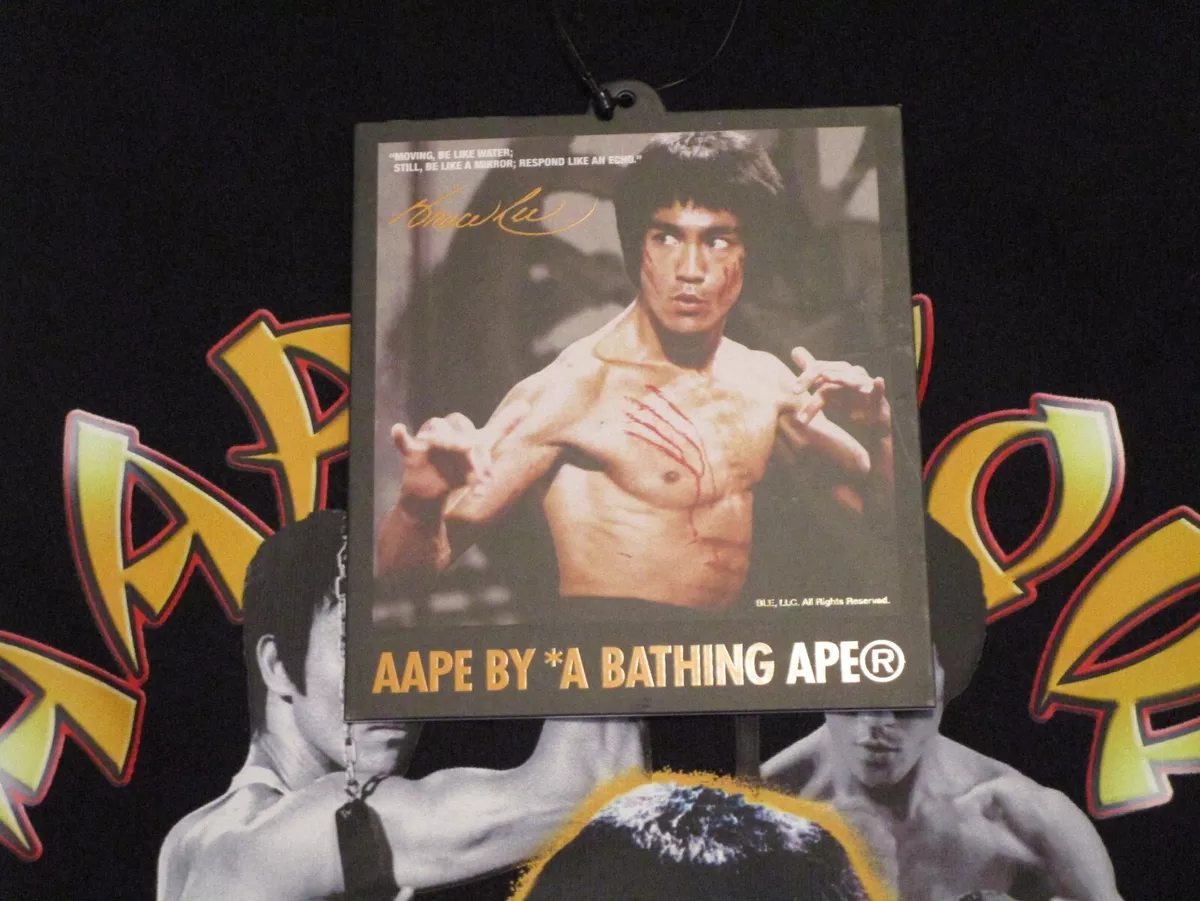 BAPE x Bruce Lee #1 Tee Black