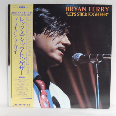 BRYAN FERRY ‎– Let's Stick Together 1977 Japan Reissue LP NM w
