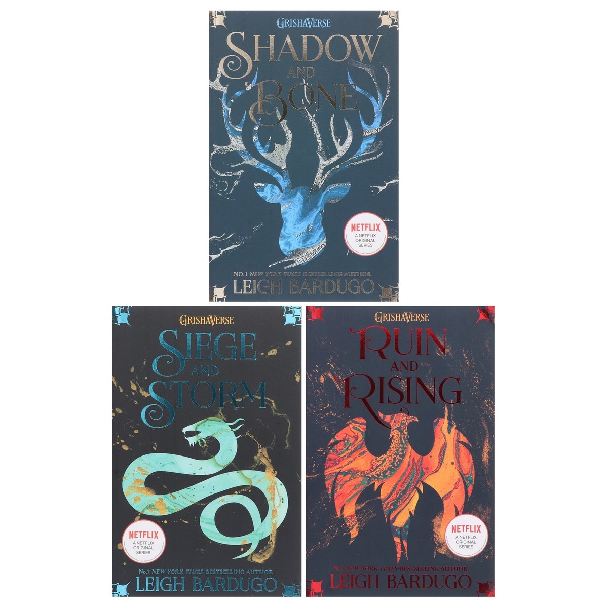 Grishaverse Shadow and Bone Trilogy 3 Books Collection Set - Age 