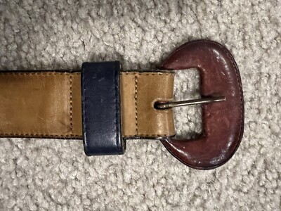 Vintage/ Catherine Dial Easley/ Leather Belt Vintage Women main image 4