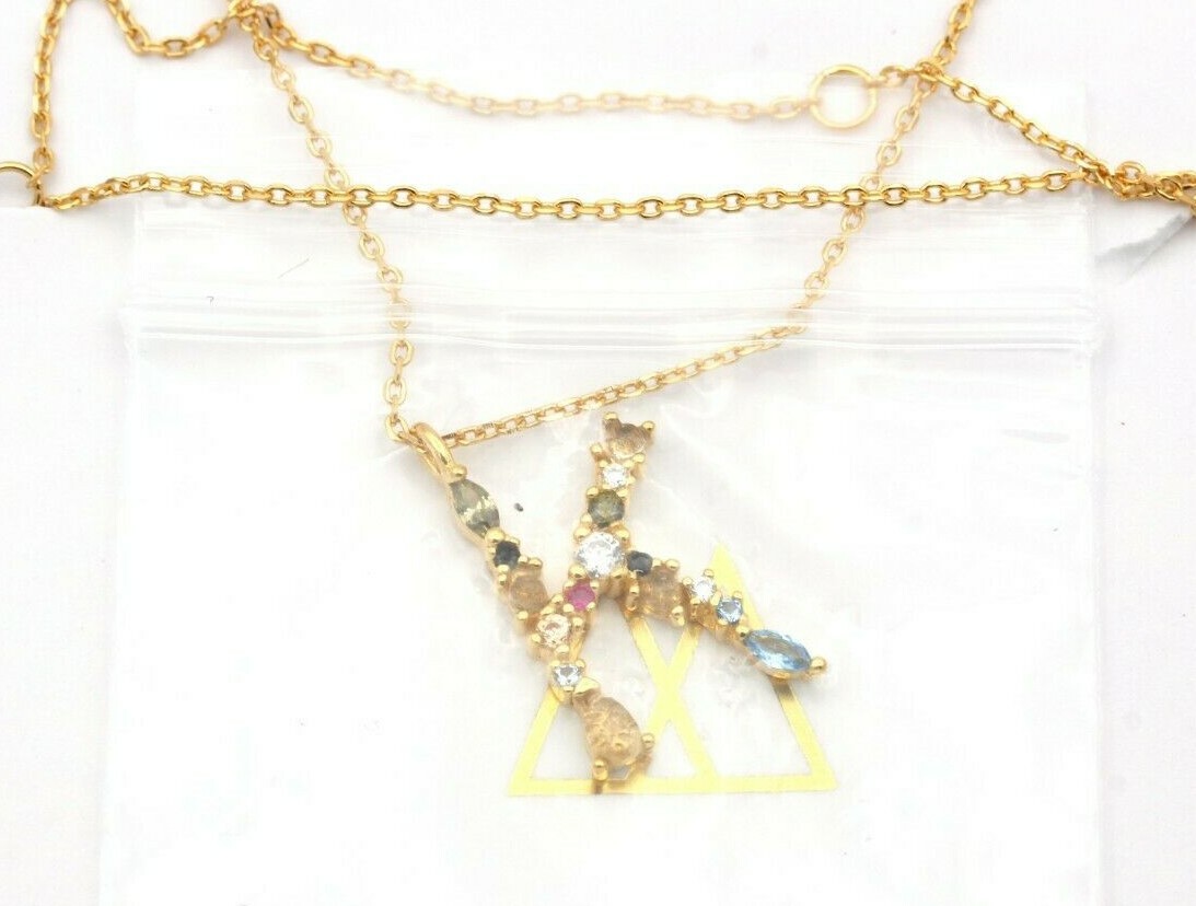 Pdpaola Letter K Necklace 925er 