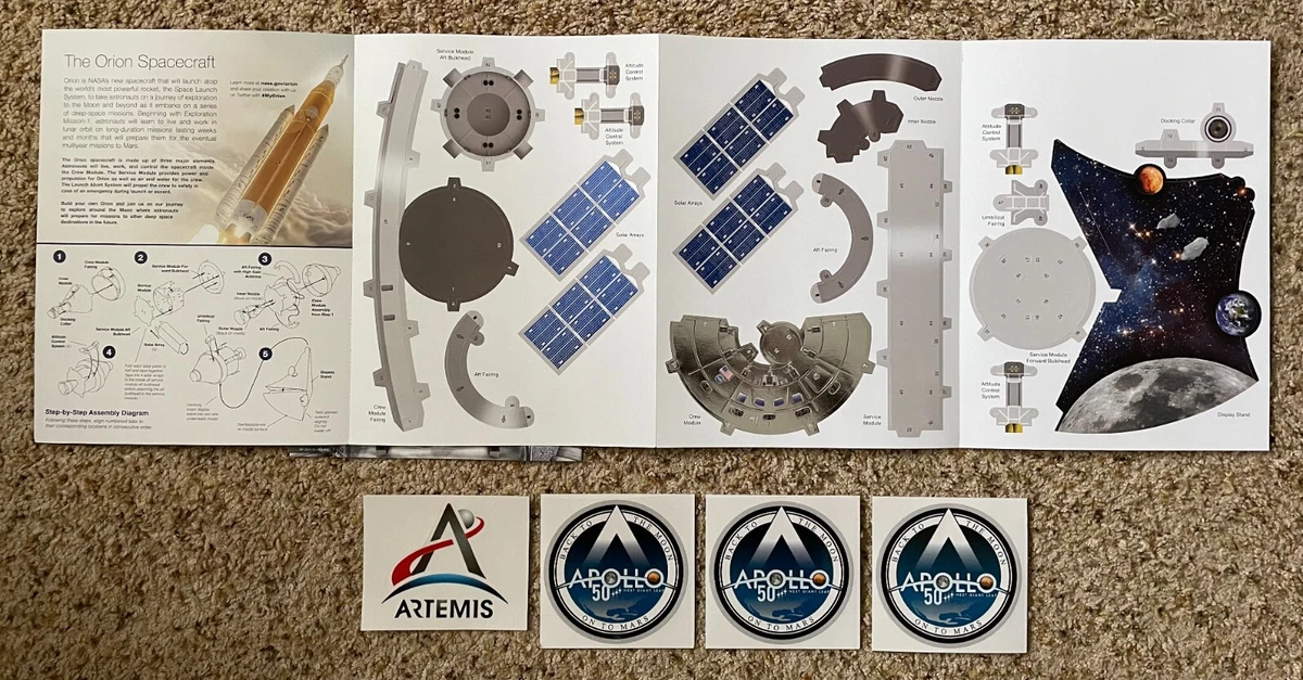 Nasa Orion Paper Model