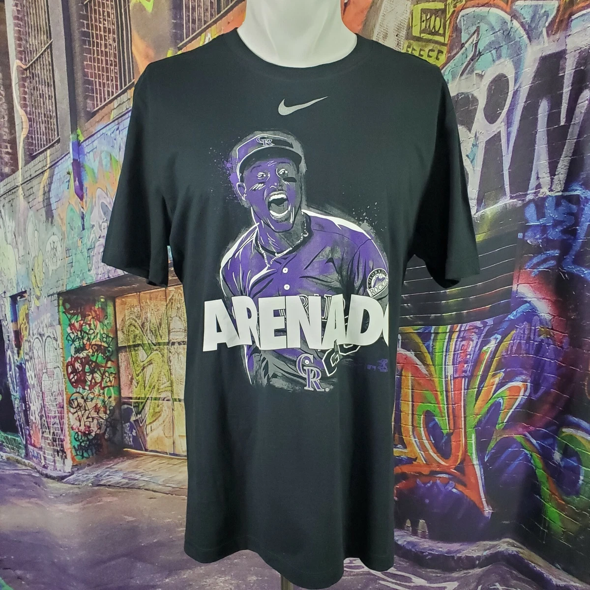 Nolan Arenado Colorado Rockies Nike Shirt (Size Large) NWT W22