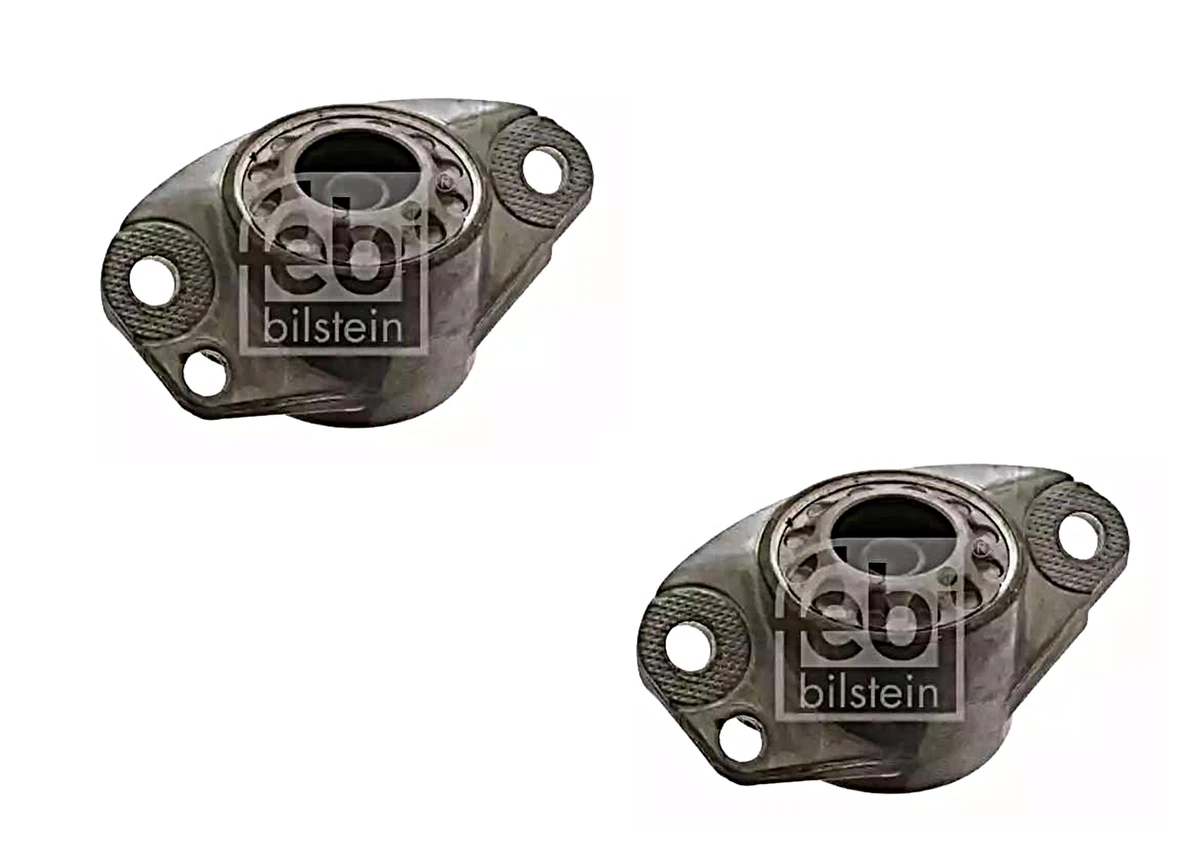 FEBI x2 Stk Federbeinstützlager Aluminium Für AUDI SEAT VW
