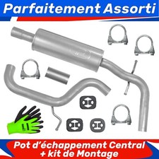 Pot d'échappement Volkswagen JETTA