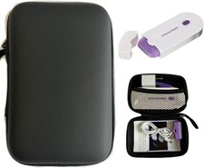 Women Laser Rechargeable Epilator Remover Smooth Touch Hair White and Black-c