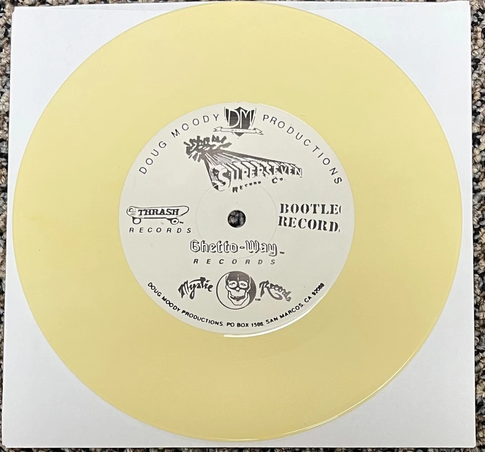 RKL It's A Beautiful Feeling! 7" RARE 1984 Limited Edition Cream Vinyl 1st Press - Image 4 of 4