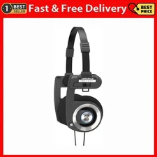 Porta Pro Black on Ear Headphones with Case Black