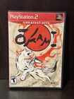 Sony Playstation 2 Okami Greatest Hits CIB Complete Tested And Working