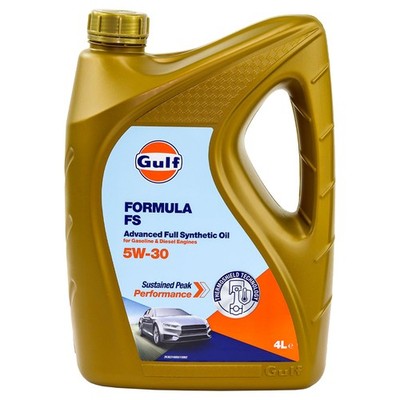 Motoröl Gulf Formula FS 5W-30 4 Liter für Ford Transit Honda Hyundai i20 i10 
