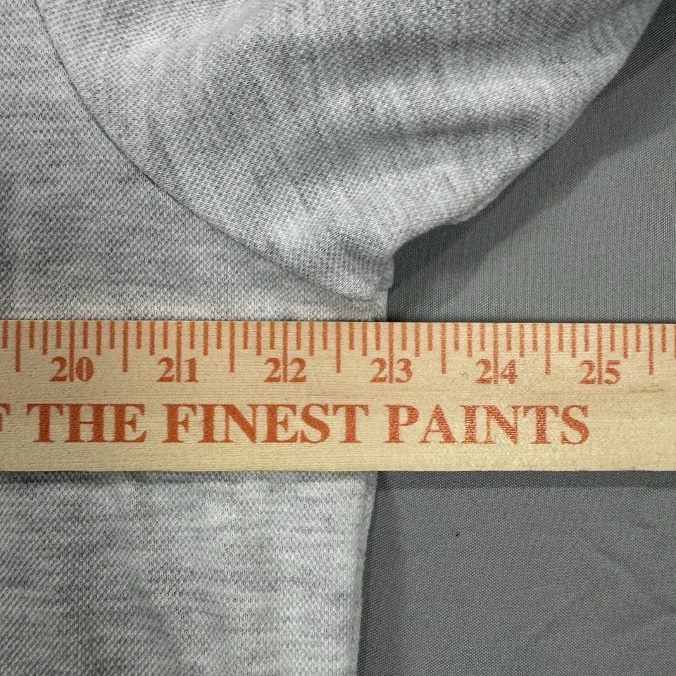 Pullover de golf antiguo Gambito cremallera cuarto polar para hombre L blanco Foto 4 de 4