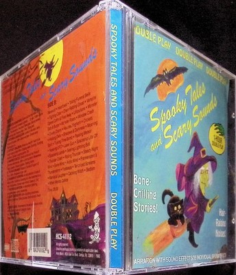 Spooky Tales and Scary Sounds CD 1993 Double Play Halloween Horror Spoken Word
