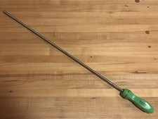 Snap-on Tools Ssdmr24g Green 24 Extra Long Ratcheting Screwdriver 5 Bits Snap-on Tools Ssdmr24g Green 24 Extra Long Ratcheting Screwdriver 5 Bits